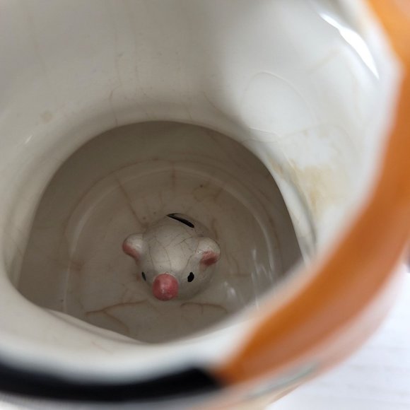 Calaco Cat W/ Hidden Mouse Coffee Tea Mug Pier 1 Imports Ceramic - Picture 2 of 8